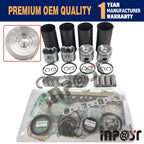 Engine Rebuild Kit for Komatsu PC60-8 PC138US-8 (2000–2023)