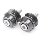 8mm Grey Swingarm Spools for Suzuki GSR750 GSX1300 GSXR600 SV1000 SV650 (2011-2019)