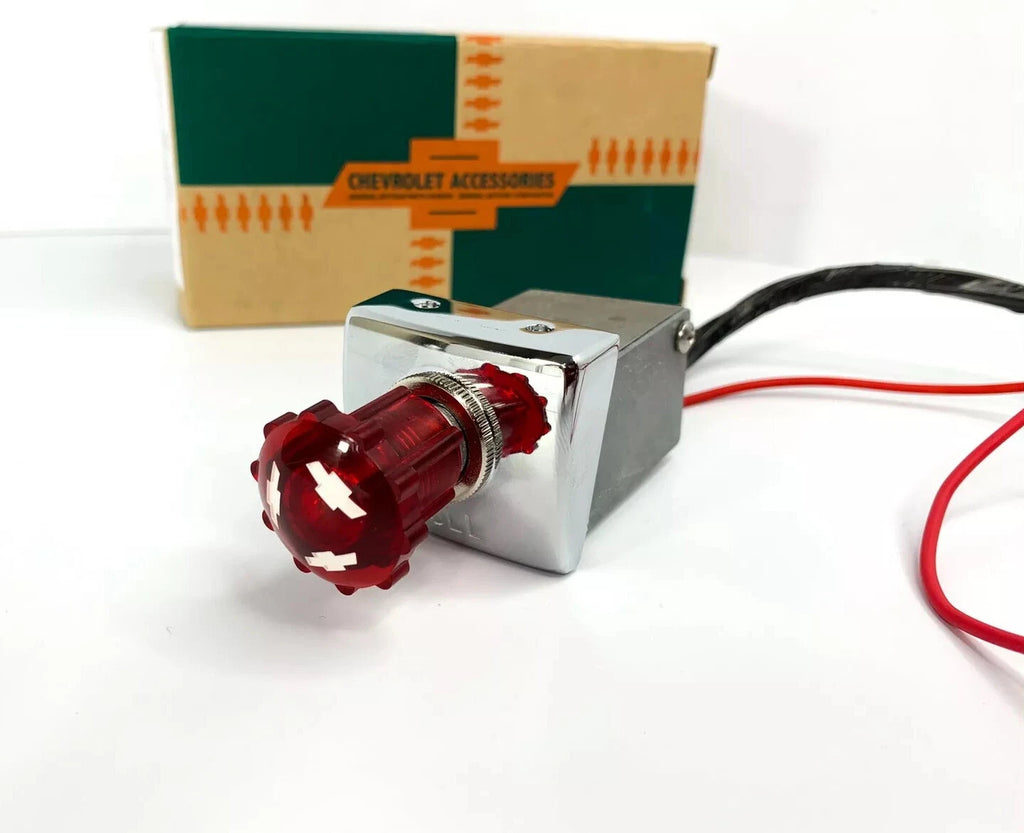 4 Way Hazard Switch Flasher for GM Accessory 1959-1960 Chevy Full Size