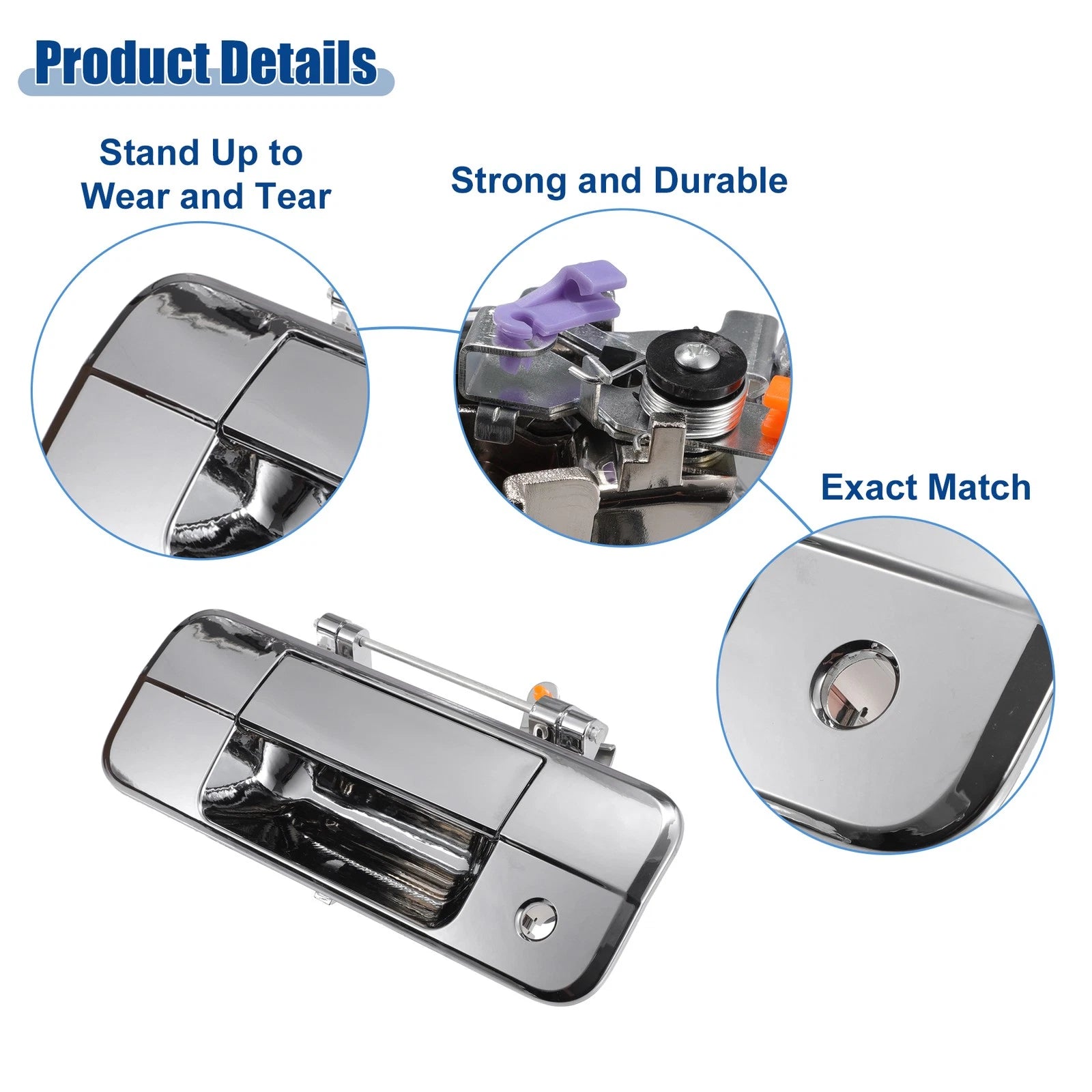 Tailgate Handle Liftgate Latch for Toyota Tundra (No. 690900C040)