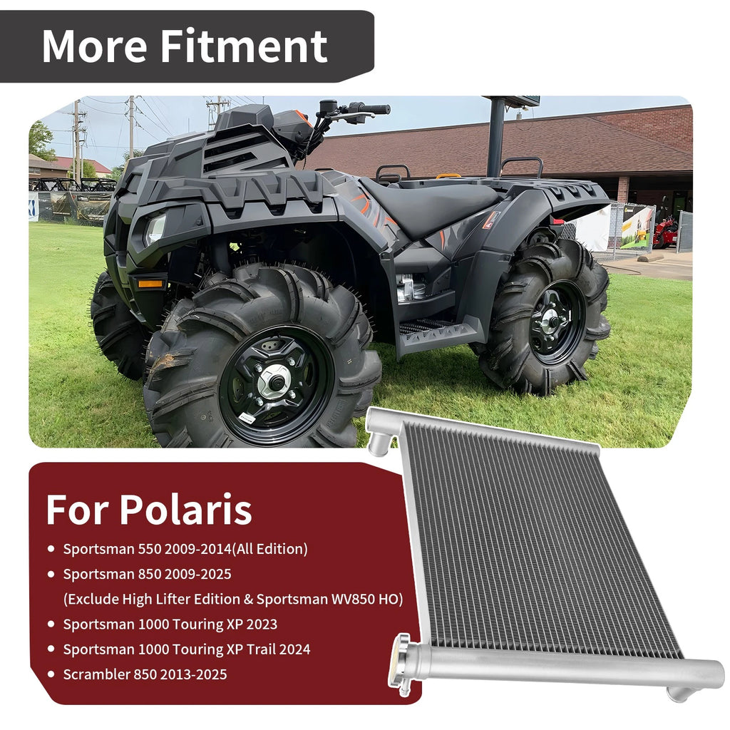 Radiator for Polaris Sportsman 850 / SP 850 / X2 850 / XP 850 (2009–2025)