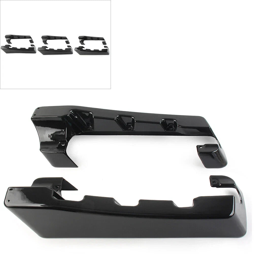 4" Saddle Bag Extensions for Harley Touring Road King (1994-2013) - Pair