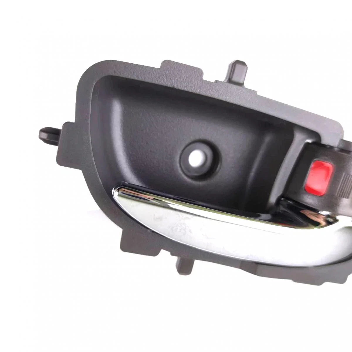 Interior Door Handle Gray+CH Pair L+R Fits Toyota Vios Yaris 4D SED 2007-12 D06