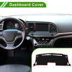 Dashboard Cover for Nissan Moco MG33S (2012–2018) Black Red Anti-Slip