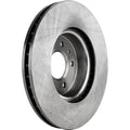 Set of 4 Brake Discs for Cadillac ATS (2013–2019) Plain Surface