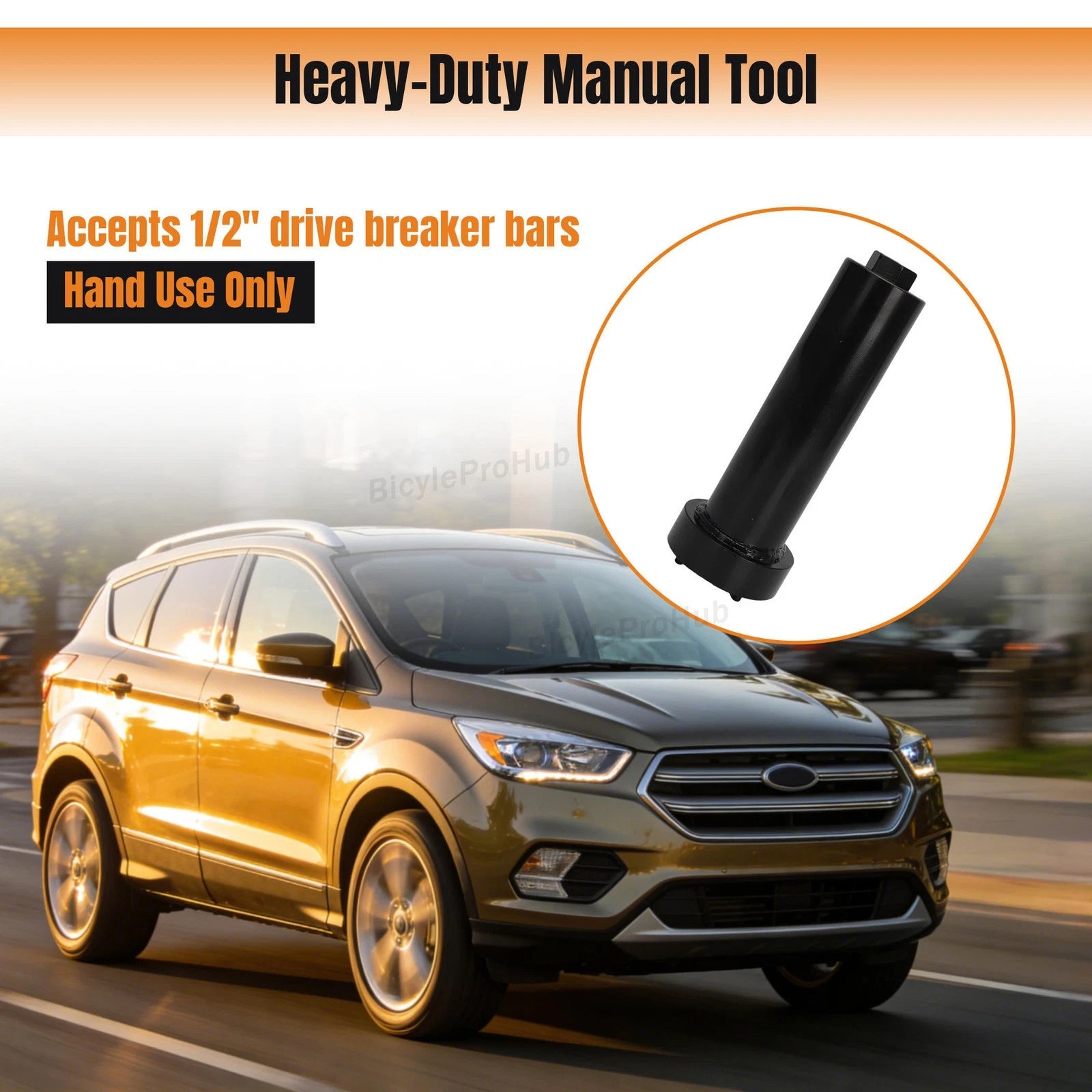 Transmission Output Shaft Spanner Nut Socket Tool for Ford 6R140 (T-1260, T-1260AC)