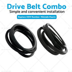 Drive Belt Combo for John Deere 110 112 200 208 210 212