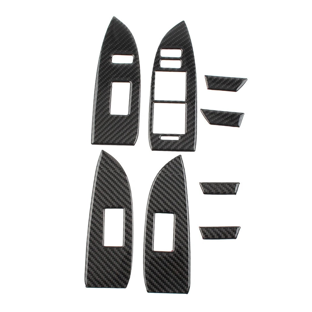 Set of 8 RHD Door Window Lift Switch Panel Covers for Toyota Prius (2012–2015)