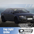 Pair Fog Light Grille Covers for Audi A5 (2008–2021) 8T0807682