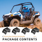 4-Pack Polaris Rear Bushing Bar 28.5mm for RZR 1000 XP (2014–2023)