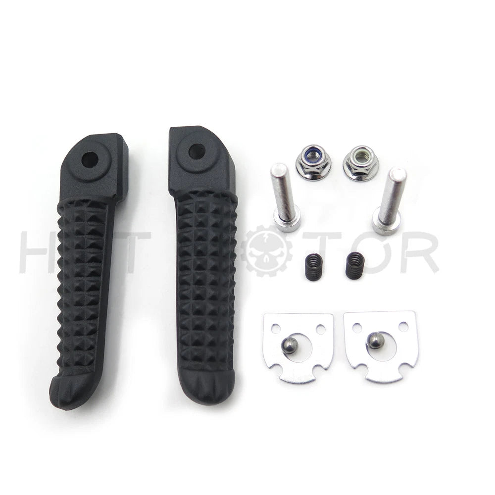 Black Rear Foot Peg Footrest for Yamaha YZF R1 R6 (2002–2011)