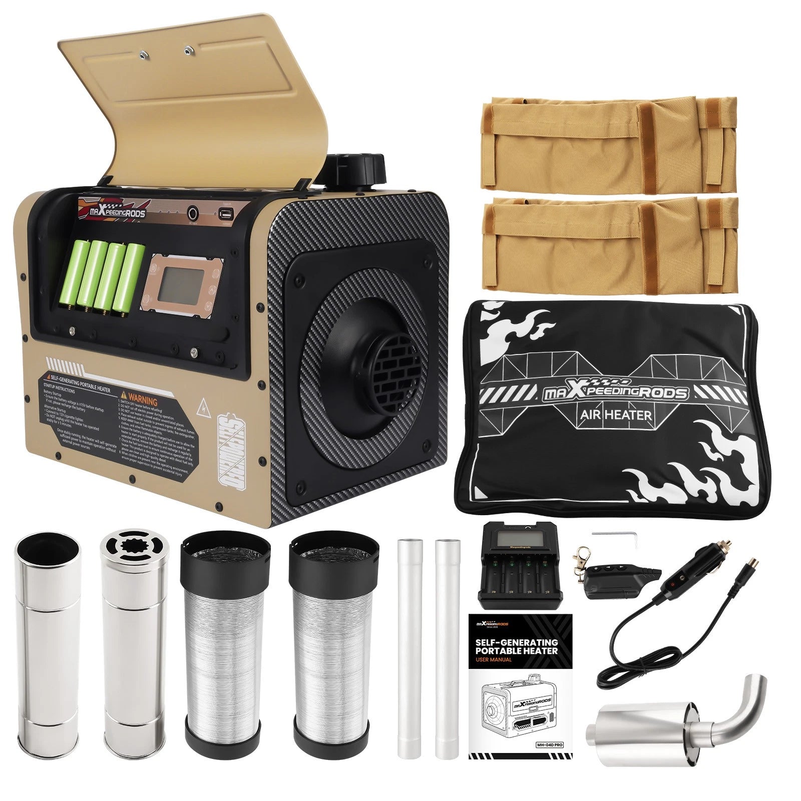 5KW Diesel Heater for Outdoor Travel (Portable, Self-Powered)