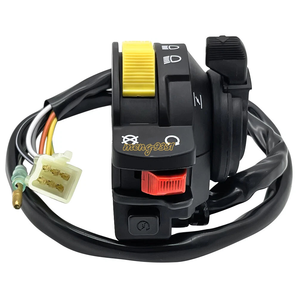 Handlebar Switch Start Stop Headlight for Suzuki LTF250 QuadRunner 250 (1988–1989)