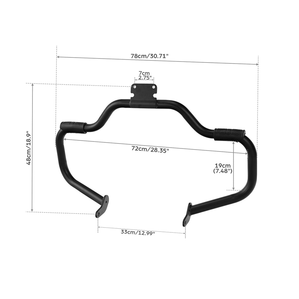 Mustache Engine Guard Highway Crash Bar for Yamaha Vstar Dragstar 400/650 (1997–2016)