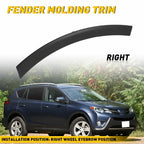 Passenger Front Bumper Wheel Fender Molding Trim for Toyota RAV4 (2013–2015)