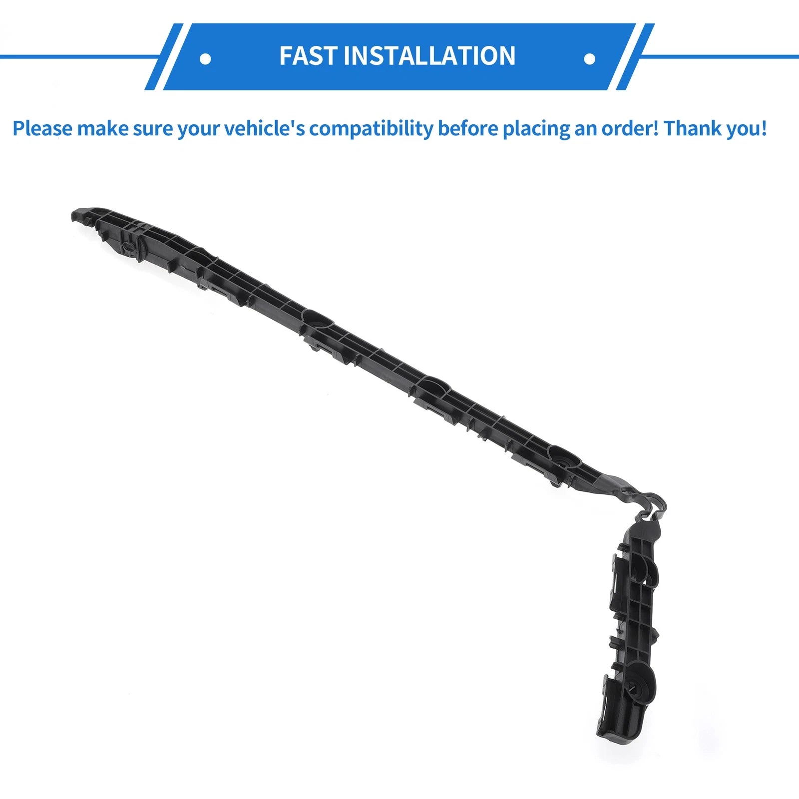 Right Rear Bumper Retainer Bracket No. 5257506110 for Toyota Camry (2014–2017)