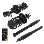 Set of 4 Quick Complete Struts for Nissan Sentra (2014–2019) 1.8L 1.6L
