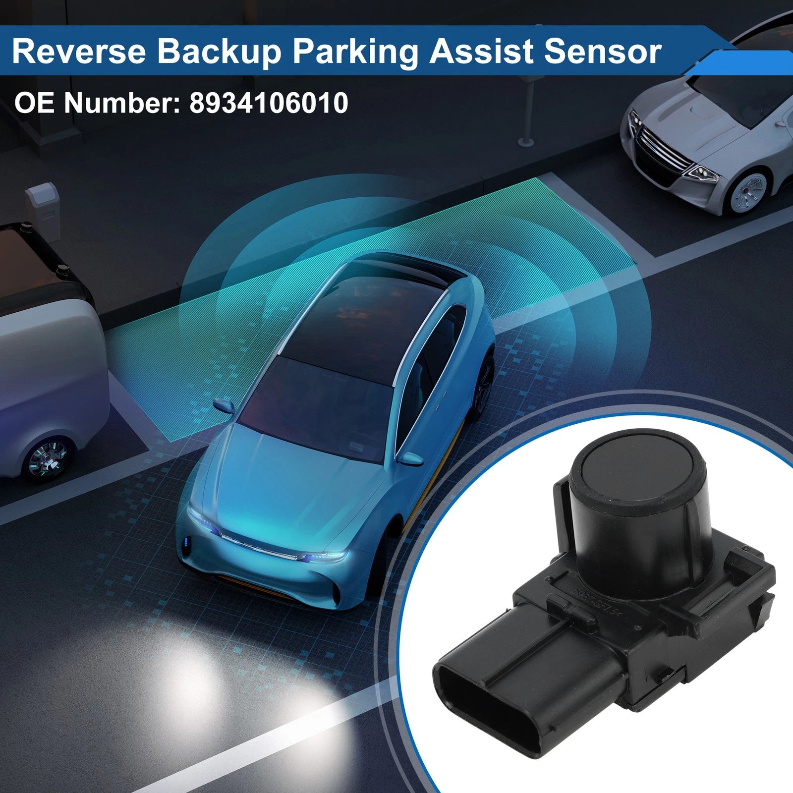 Reverse Backup Parking Sensor for Toyota FJ Cruiser (2011–2014) No.8934106010