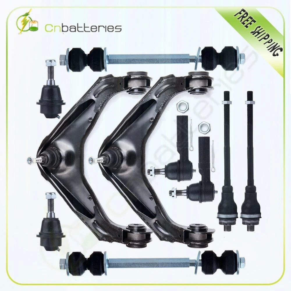 10pc Front Suspension Kit for Chevrolet GMC Silverado Sierra (2007–2014)