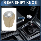 6 Speed Manual Gear Shifter Knob for Nissan Juke (2011–2013) Plastic Leather