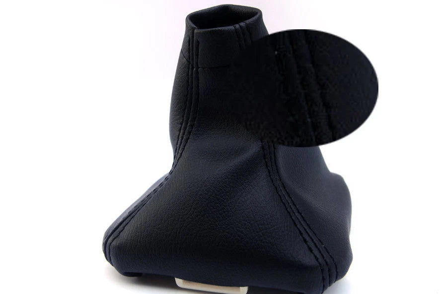 Shift Boot Cover for Subaru Legacy (2010–2014) Black PVC Leather