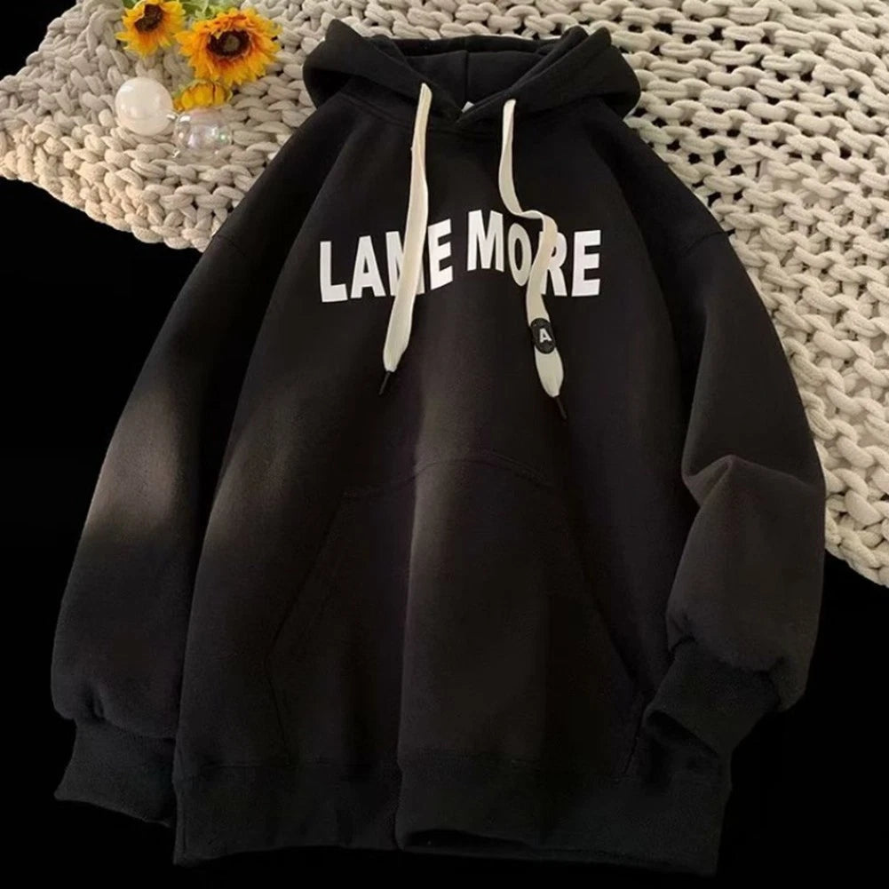 2X Pullover Plush Hoodie for Men (Casual Party Holiday Wear)