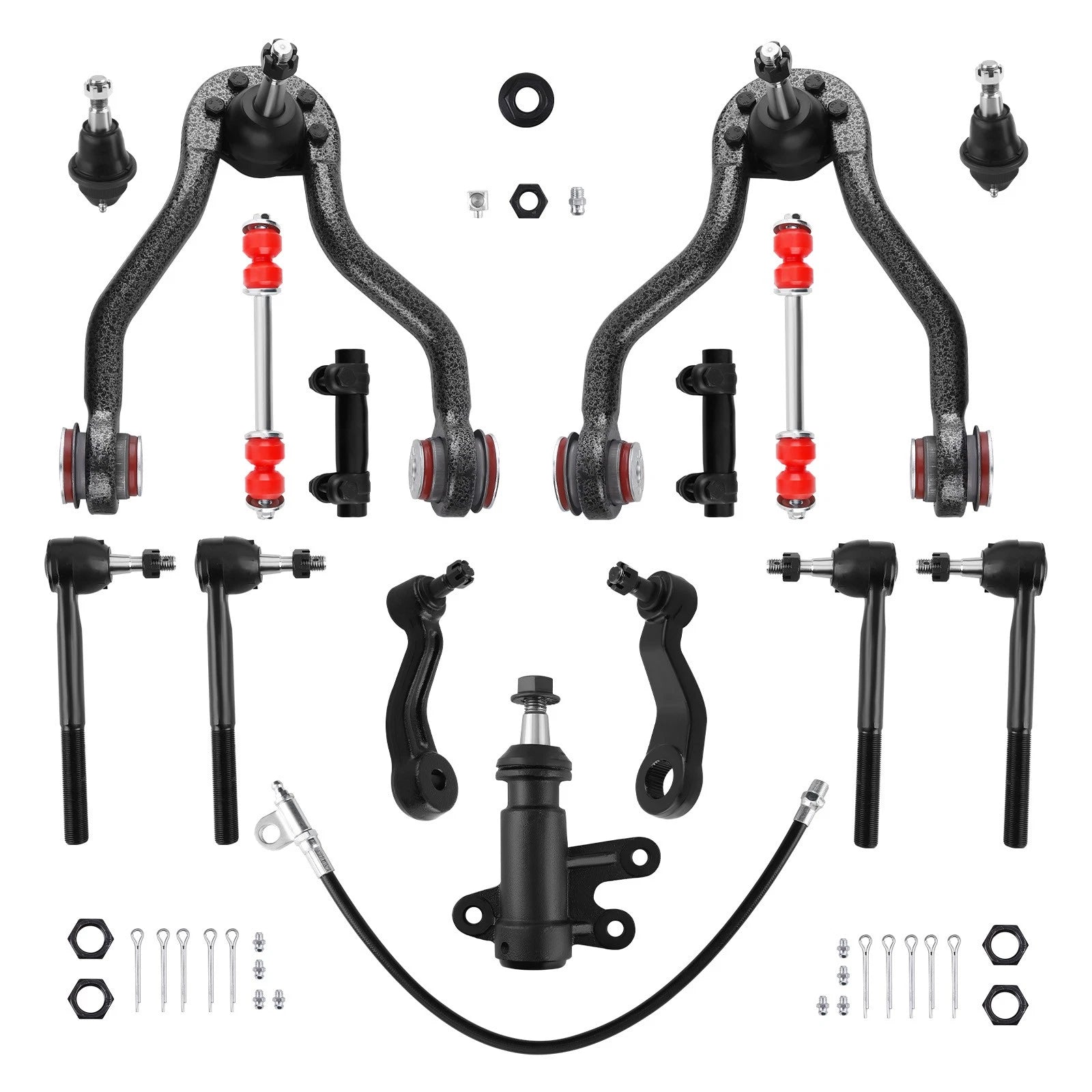 15x Front Control Arms w/ PU Bushing for Chevy GMC K2500 (1999–2007)