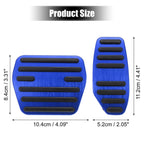 Set of 2 Anti Slip Brake and Gas Pedal Covers for Nissan Kicks (2017–2023)