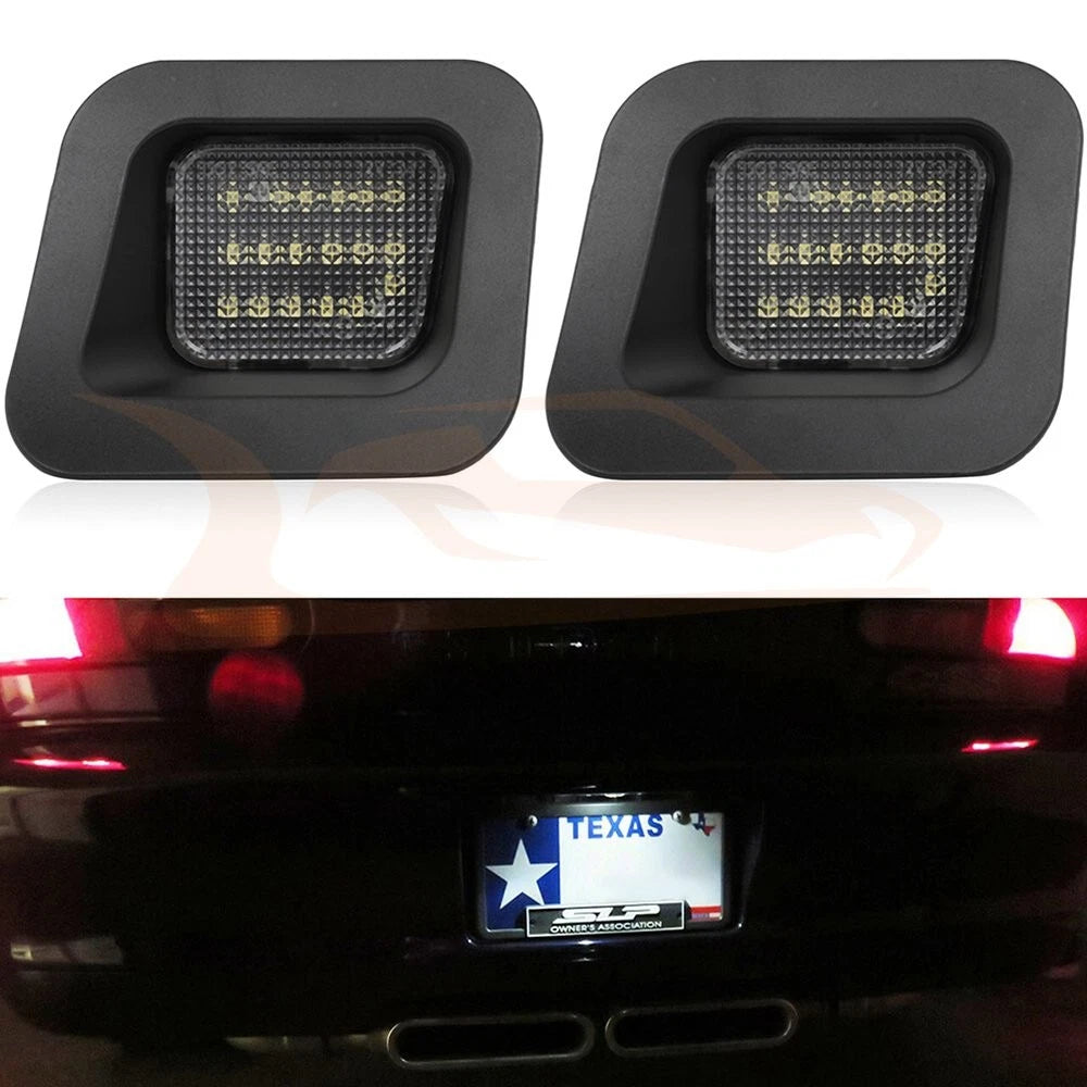SMD LED License Plate Lights for Dodge Ram 1500 2500 3500 (2003–2018)