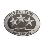 2X Outboard Graphic Sticker Decal for (Light Gray)