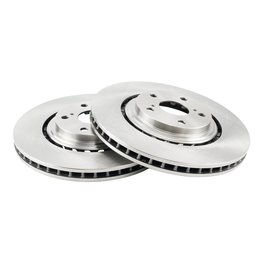 2x Front Brake Rotors 328mm for Toyota Highlander & Sienna (2008–2020)