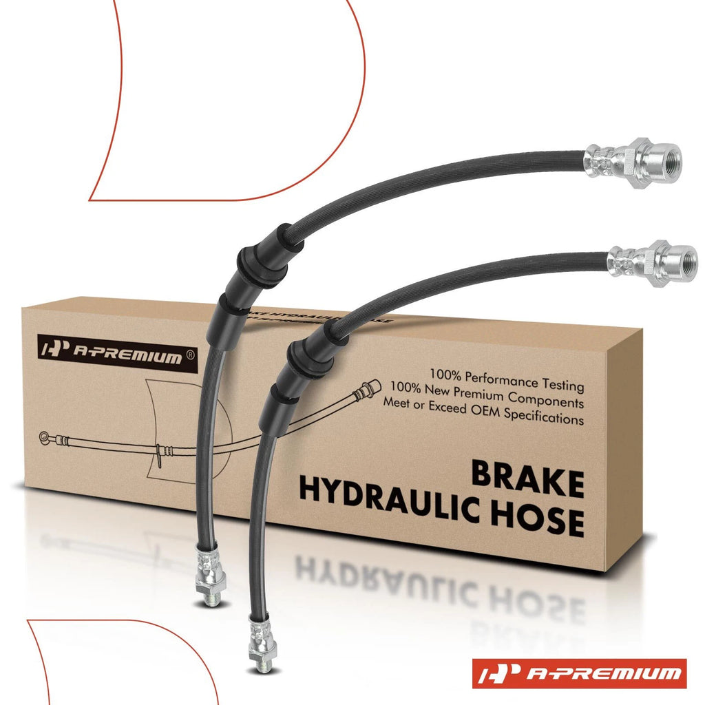 2X Front Brake Hydraulic Hose for Kia Sephia (1994–2000) Spectra (2000–2004)