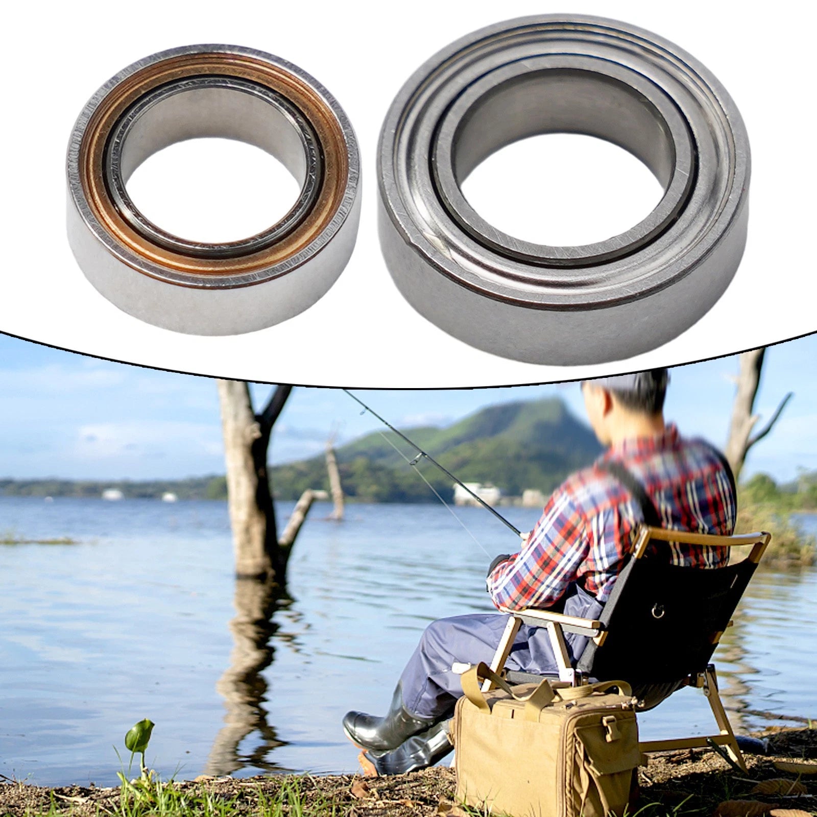 Fishing Reel Ball Bearings for High-Speed Repair Tool (Stainless)
