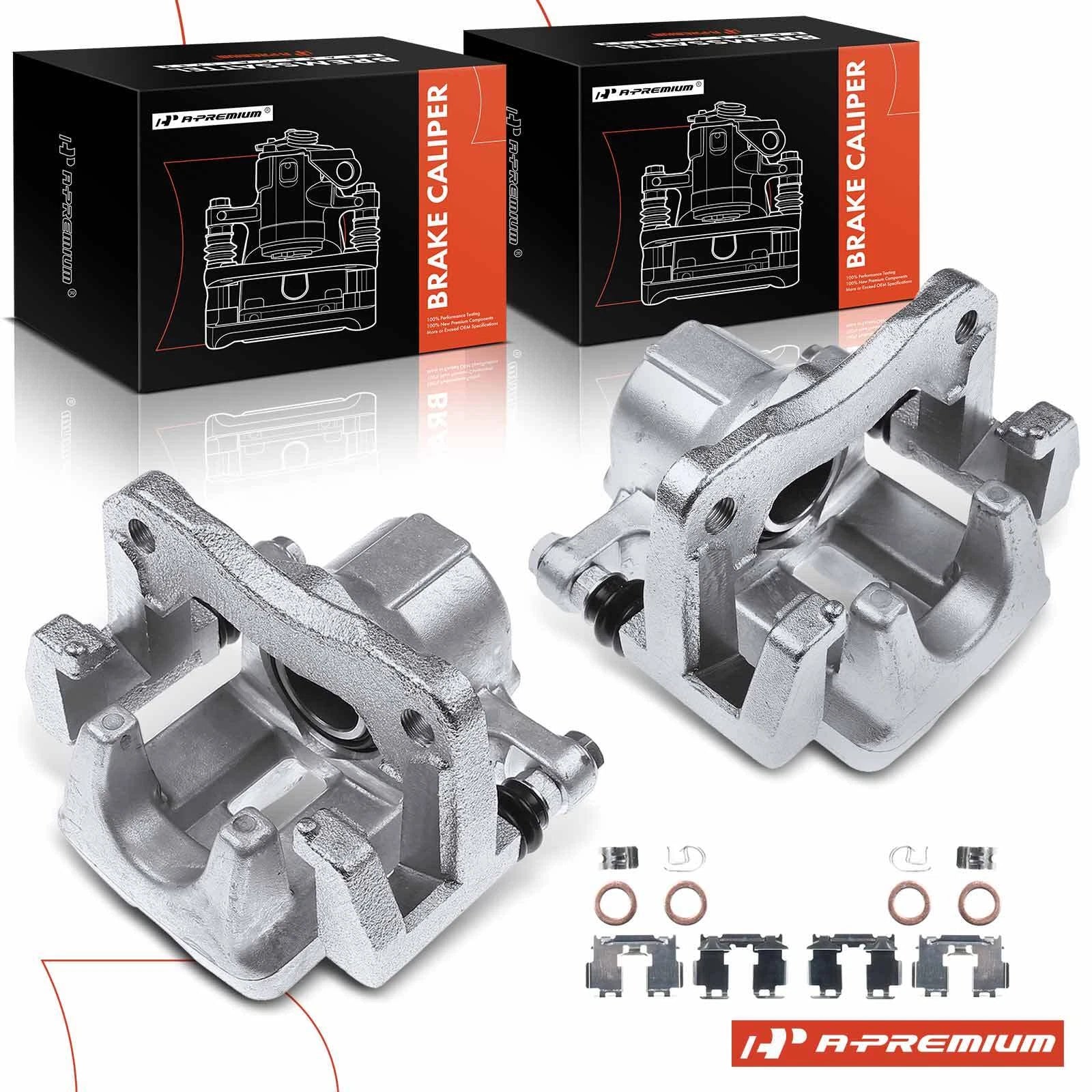 Rear Disc Brake Calipers with Bracket for Toyota RAV4 (2012-2018)