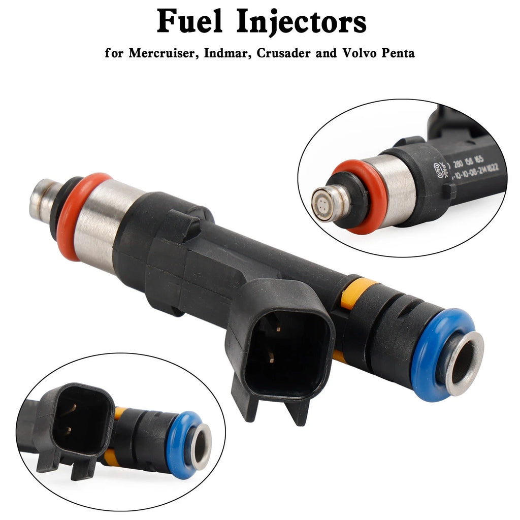 Fuel Injectors 0280158165, 0280158081 for Mercruiser Volvo Penta