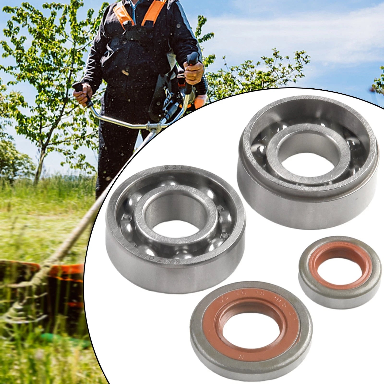 Crank Bearings 9640 003 1600, 9640 003 1190 for Chainsaw