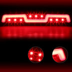 2X Sequential-Solid 2-Stage LED 3RD Tail Brake Light for Ford F250-F550 (1999–2016)