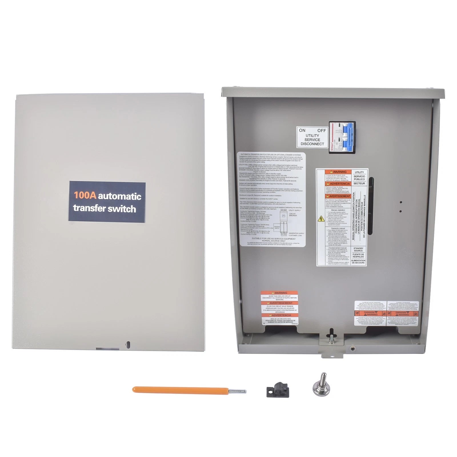 Automatic Transfer Switch RXSW100A3 for Generator (120/240V, 100 Amp)