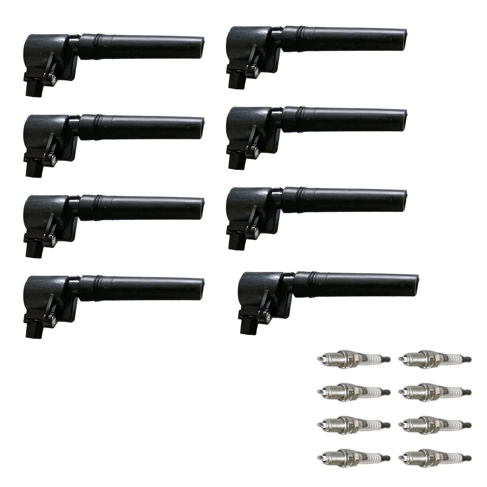Set of 8 Ignition Coils & Spark Plugs for Jaguar S-Type
