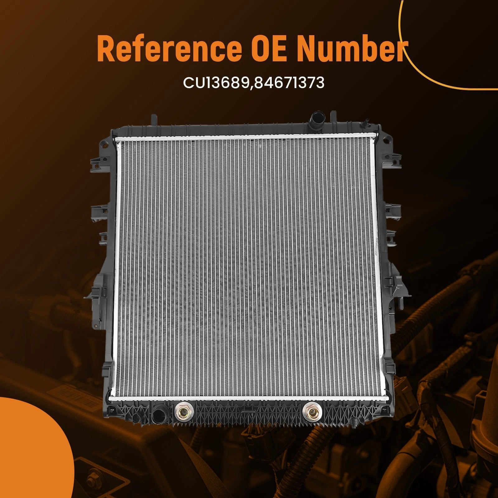 Engine Radiator Assembly for Chevrolet Colorado GMC Canyon (2015–2022)