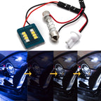 Bright LED Interior Dome Fading Festoon Adapter Bulbs for T10 168 Blue White (2020–2024)