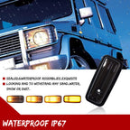Front LED Side Marker Lights for Mercedes G-Class (1986–2002)