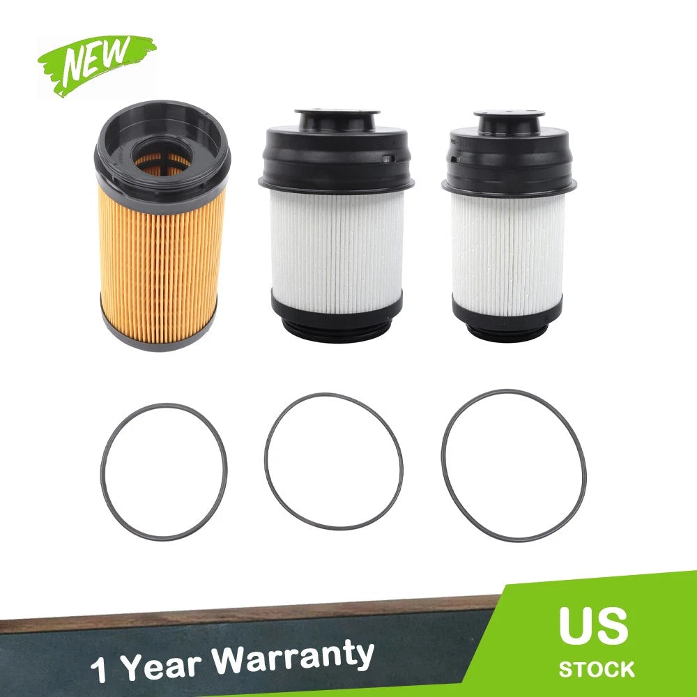 6.7L Cummins Turbo Diesel Engine Oil & Fuel Filter Kit for Ram 2500 (2010–2018)