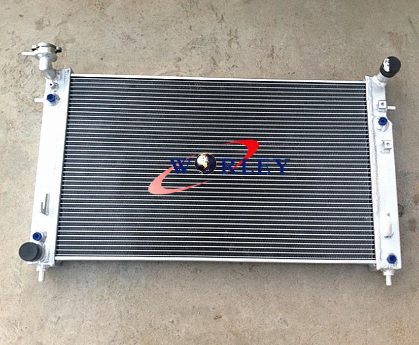 Aluminum Radiator & Blue Hose for Holden Commodore VT VX 3.8L V6 (97-02)