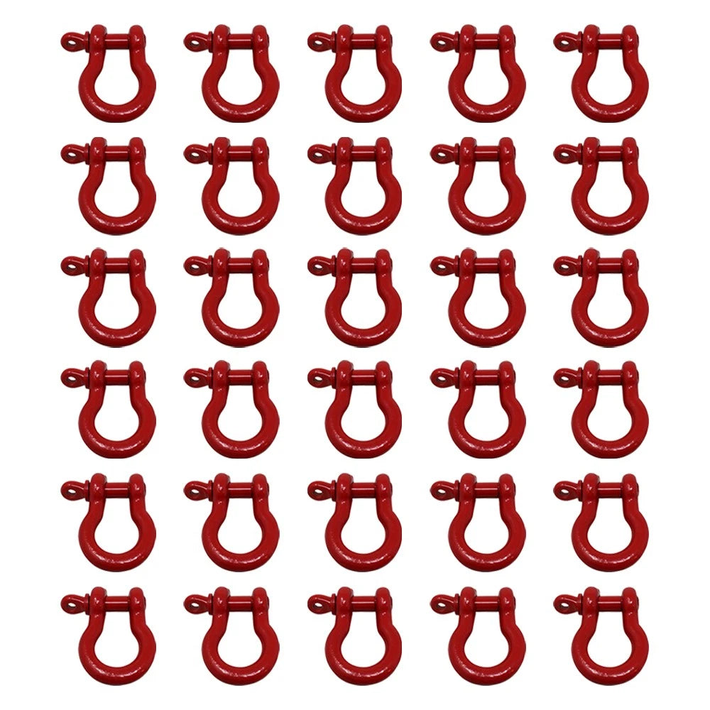 3/4" Shackle Screw Pin Clevis for Rigging (30 Pack)