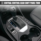 Carbon Fiber A/C Panel Trim for Dodge Charger (2015–2022) 723115078152