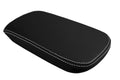 Leather Console Lid Armrest Cover for Chrysler 200 (2011–2014) White Stitch