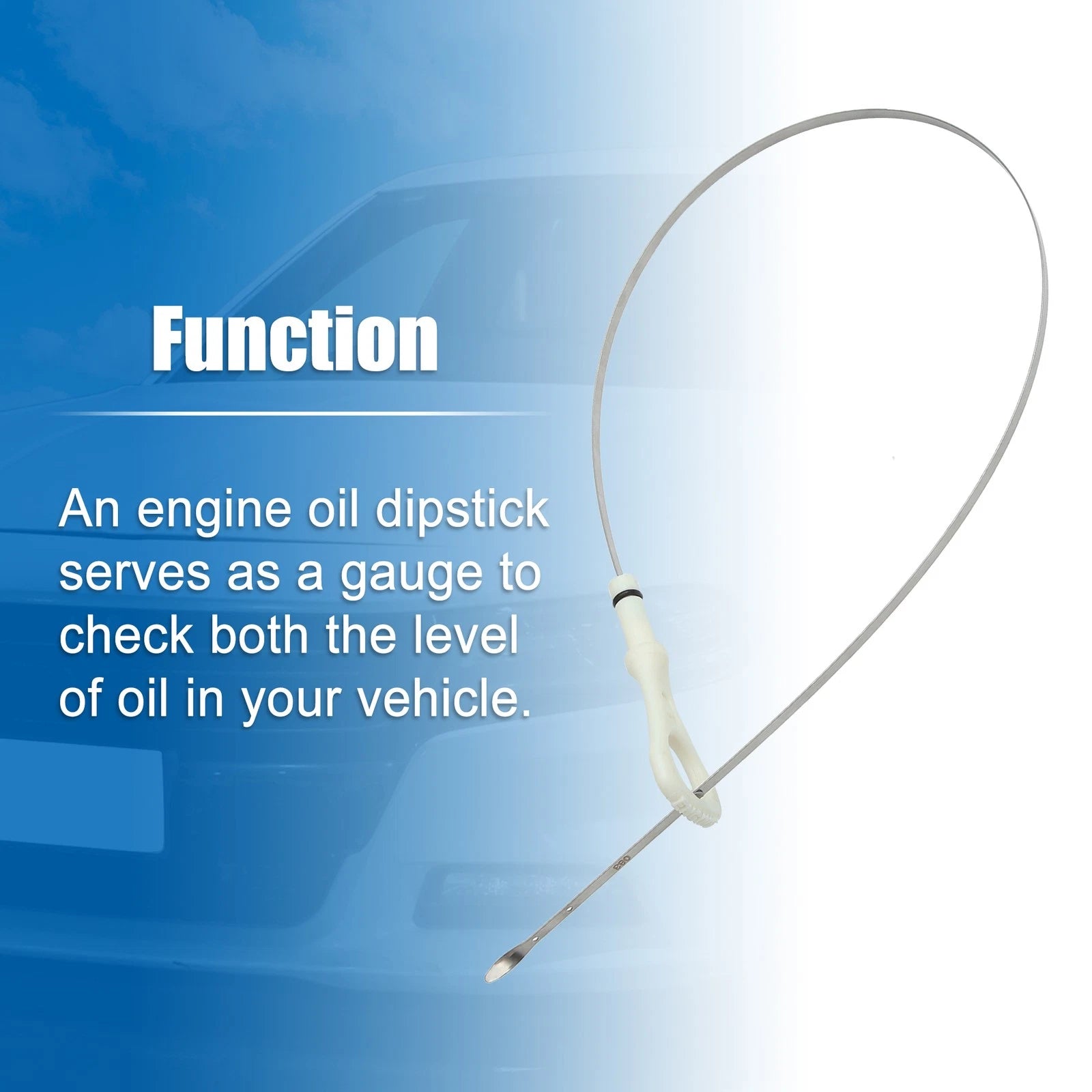 Engine Oil Dipstick for Mitsubishi L200 (2006–Present) No. 1255A083