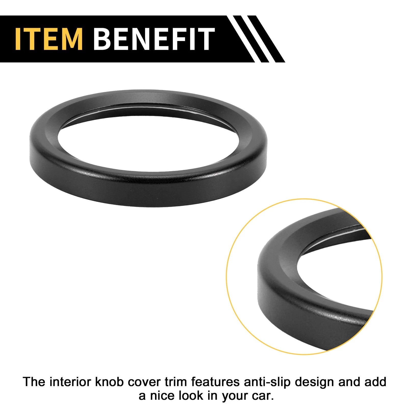 Engine Start Stop Button Switch Knob Cover Ring for Ford Maverick (2022)