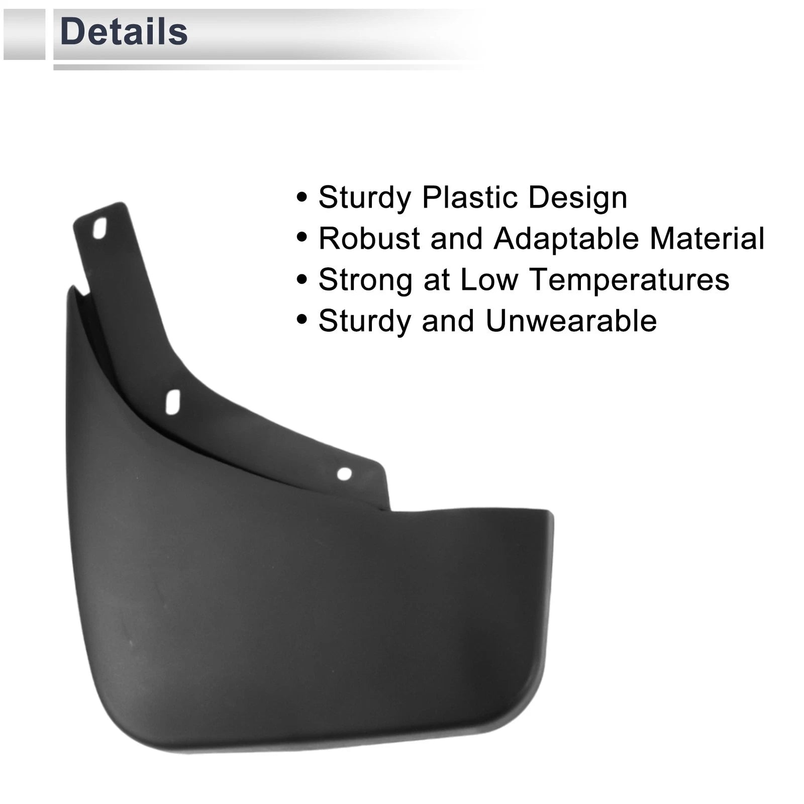 Set of 4 Mud Flaps Splash Guards for Audi Q7 (2006–2015)